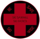 Ski Sawmill Ski Patrol Emblem